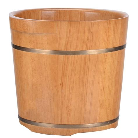 Wooden Barrels Pedicure Basin Wood Wind Foot Bath Barrel Oak ...
