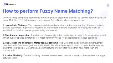 Fuzzy Matching Algorithm 的图像结果