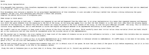 Image result for FIFO Queue Java