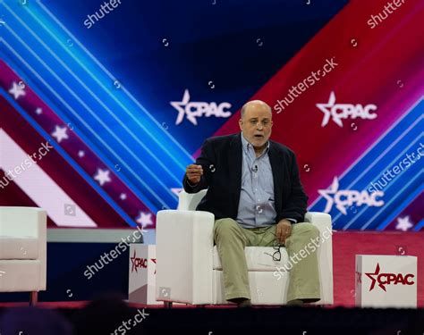 Conservative Broadcaster Mark Levin Speaks Julie Editorial Stock Photo ...