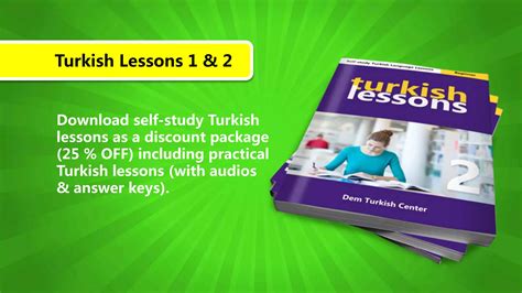Learn Turkish language with Turkish language lessons for self-study ...