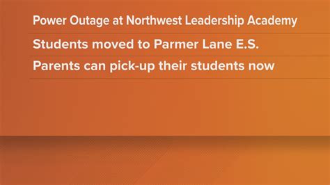 Power outage forces Pflugerville ISD students to move schools | kvue.com