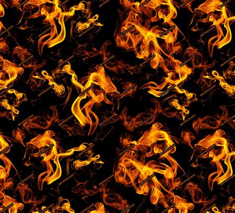 Seamless Fire Texture