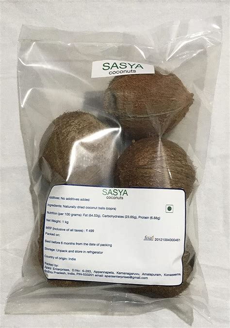 Sasya Sukha Nariyal / Gota Nariyal / Kuridi Kobbari / Whole Coconut ...