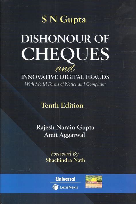 DISHONOUR of CHEQUES and Innovative Digital Frauds