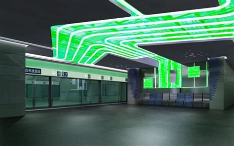 北京地铁-丰台科技园站设计方案_美国室内设计中文网