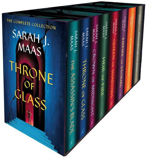 Complete Fantasy Series: Throne of Glass Hardcover Box Set by Sarah J ...