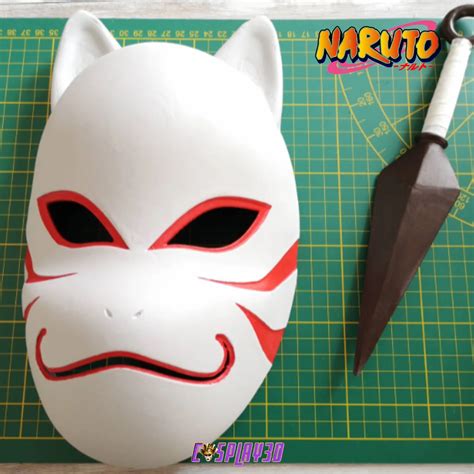 Mascara De Naruto Anbu Black Ops Anbu Kakashi Ref Mask | Kakashi Anbu,