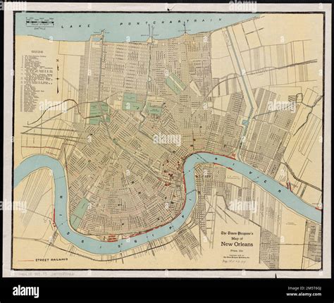 The Times-Picayune's map of New Orleans. Includes index. Shows street ...