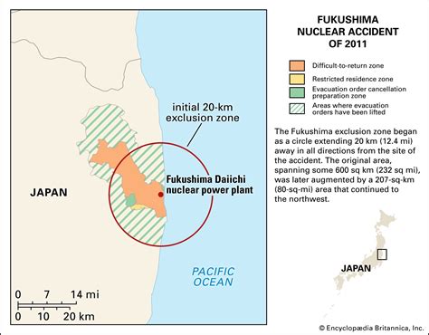 Map Of Japan Fukushima