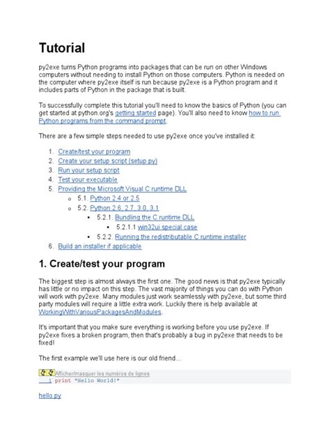Py2exe Tutorial 的图像结果
