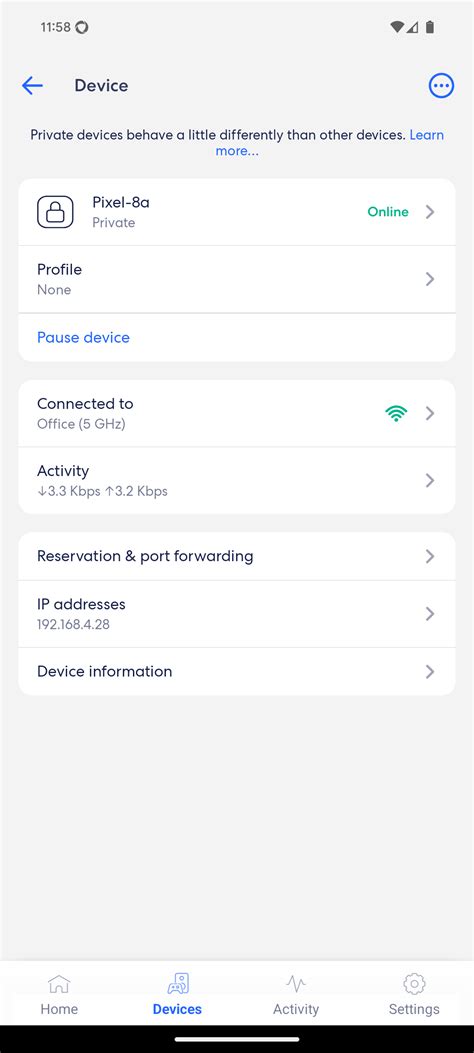 Dispositivos de aplicaciones móviles: introducción a la pestaña ...