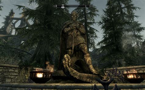 Skyrim - Shrine of Talos HD Wallpaper • GamePhD