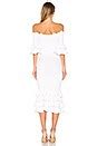 Donna Mizani Pishi Midi Dress in White | REVOLVE