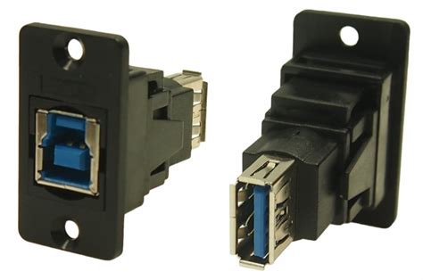 RS PRO | RS PRO Straight, Panel Mount, Socket to Socket- Dual Port Type ...