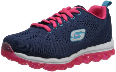 Buy Skechers Girls' Skech Air Navy and Hot Pink Sneakers - 3 UK/India ...