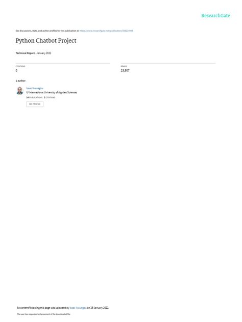 Chatbot Project by Using Python 的图像结果