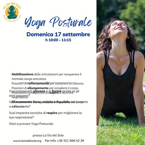 YOGA POSTURALE a Varedo (MB), con Stefania, La via del Sole, Varedo, 17 ...