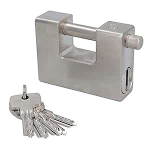 95mm Heavy Duty Padlock Lock for Steel Shutters Warehouse Containers 5 ...
