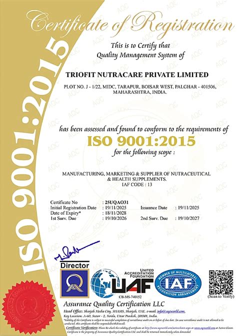 Nutraceutical Manufacturing Certifications — Hartman Enterprises LLP ...