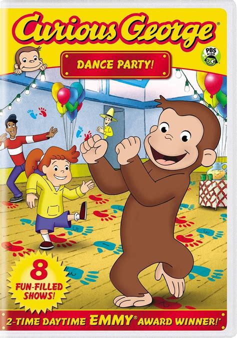 Cartoon collection - Curious George DVD - (SET of 8)