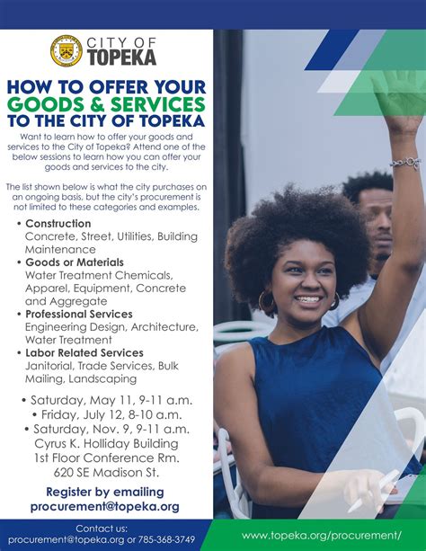 How to Offer Your Goods & Services to the City of Topeka , Cyrus K ...