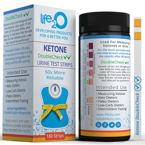 Doublecheck Ketone Test Strips 180ct 50x More Dependable Keto Test | Desertcart KUWAIT