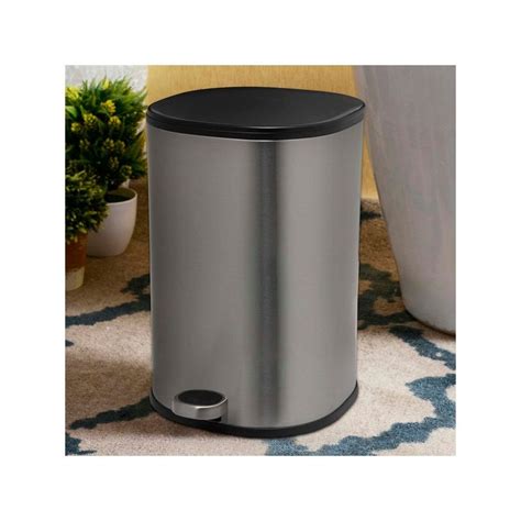 Buy OBSESSIONS Fingerprint Resistant Stainless Steel Step Dustbin with ...