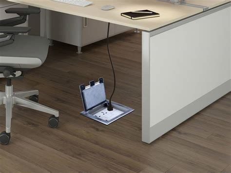 Connect System Stainless Steel Electrical Floor Box/Ega Box 5 A Three ...