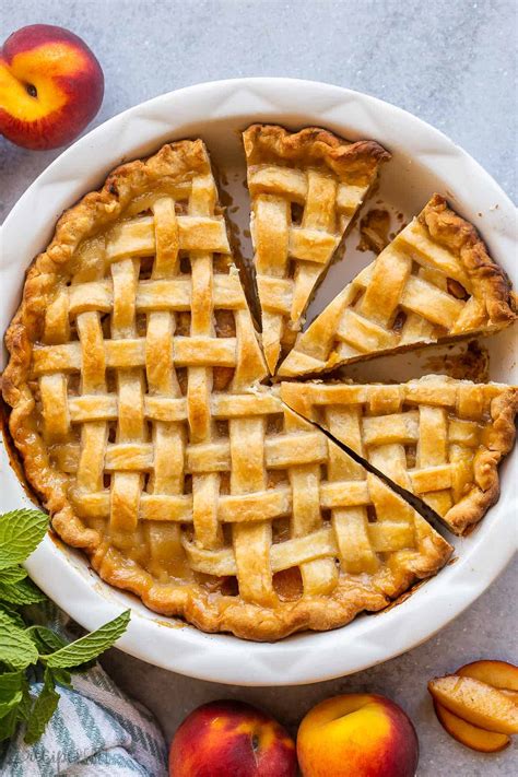 Easy Homemade Peach Pie Recipe