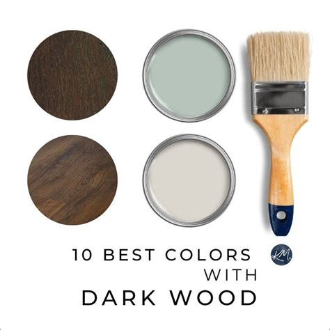 The 10 Best Paint Colors to Update Dark Wood (trims, floors, cabinets ...
