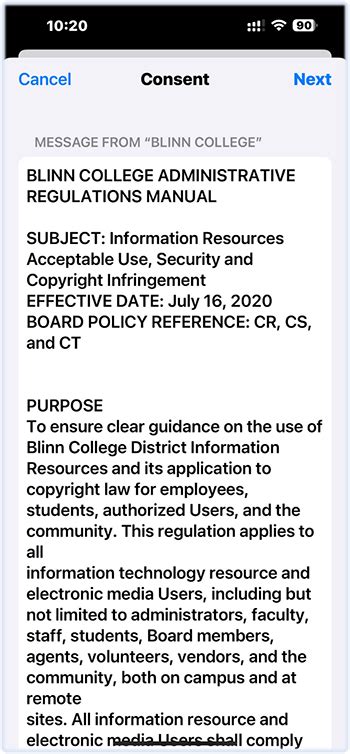 Student Wi-Fi for iPhone, iPad | Blinn College