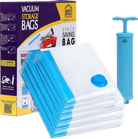 RoomiPro Space Saver Vacuum Storage Bags, 8 Jumbo Vacuum Sealer Bags ...