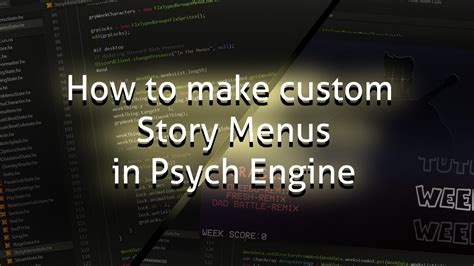 Image result for Custom Menu FNF Psych Engine Source