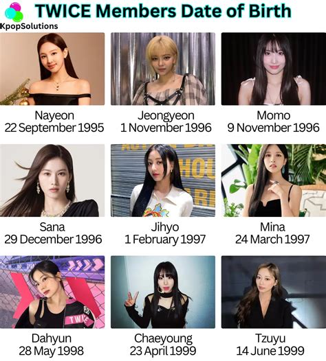How Old Are TWICE Members? (2024 Updated) - K-pop Solutions