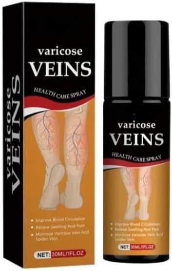 Varicose Veins Spray – Natural Herbal Formula for Fast Relief | Reduces ...