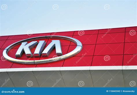 Logo of Kia Korean Automaker Editorial Photography - Image of korean ...