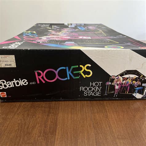 Vintage! 1985 Barbie and the Rockers Hot Rockin Stage Playset (NIB ...
