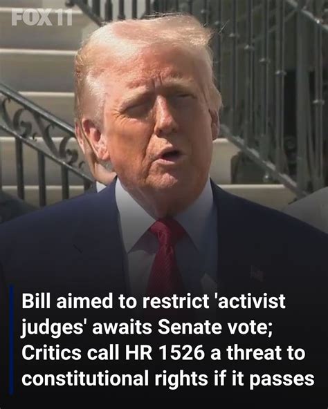 FOX 11 Los Angeles | H.R. 1526, the No Rogue Rulings Act, aims to limit ...