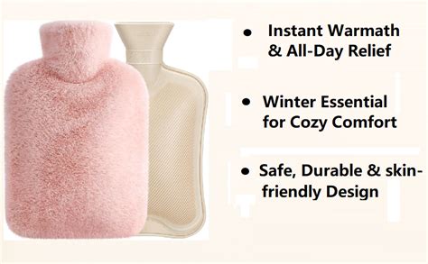 MapD Hot Water Bag with Soft Cover 2000 ML | Hot Water Bags for Pain ...