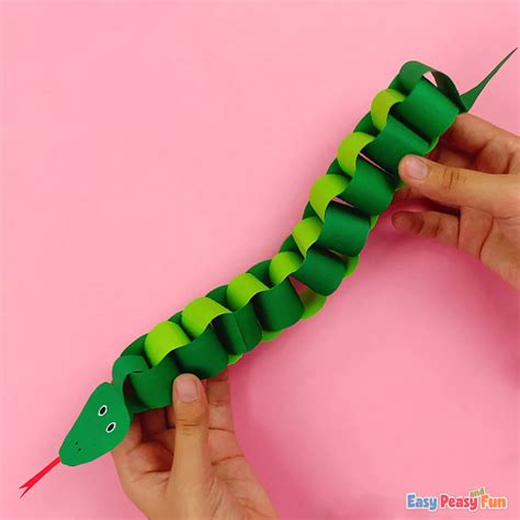 Image result for Paper Chain Snake Craft