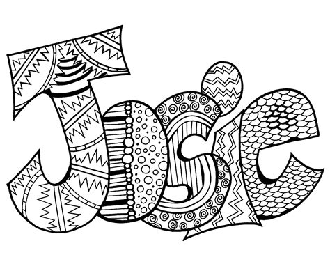 1 Name Coloring Page- One Day Delivery, Classic Style - Pdf -bulk ...