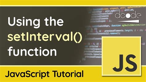 Using the setInterval() function in JavaScript