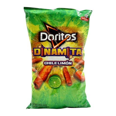 Doritos, Dinamita, Chile Limon Rolled Tortilla Chips, 9.75oz Bag (Pack ...