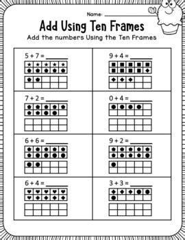 Using Ten Frames to Complete Addition Problems 的图像结果