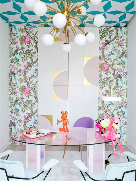 Iridescent Vinyls: A colourful interior trend for an eclectic home ...