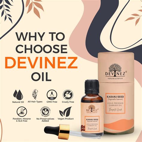 Devinez Karanj Seed/Karanja/Pongamia Seed Cold-Pressed Oil - 100% Pure ...