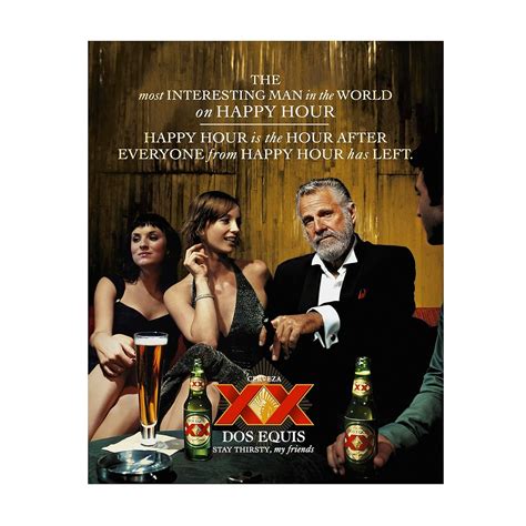 Amazon.com: Dos Equis XX Beer-"Most Interesting Man in the World on ...