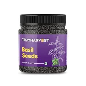 Basil Seeds (Sabja/Tukmaria) 200g – 100% Natural, Raw & Unprocessed ...