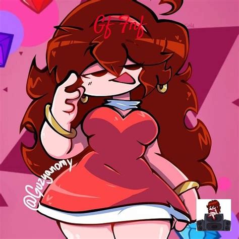 Gf fnf | Esboços bonitos, Desenho personagem feminina, Ícones fofos